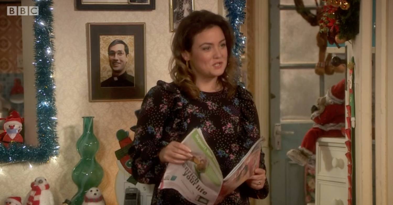 Fiona, 41, is Brendan O'Carroll's daughter and she plays Maria in the Mrs Brown's Boys cast