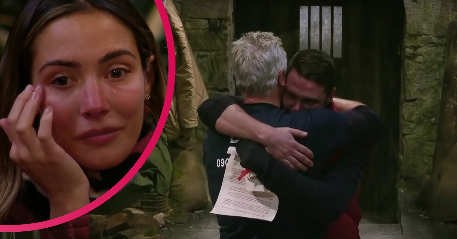 I'm A Celebrity letters from home segment