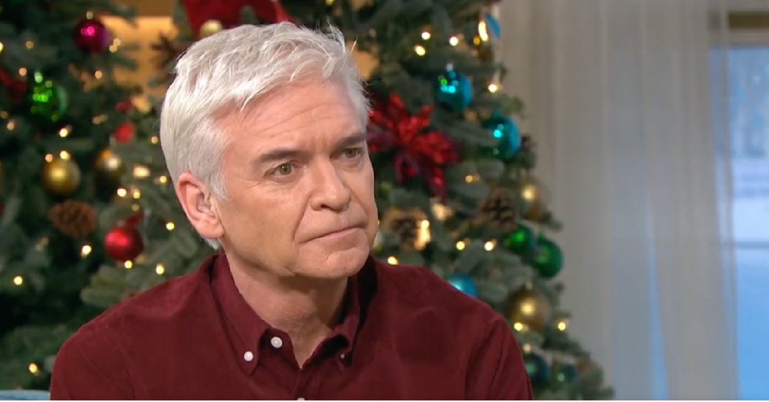 Phillip Schofield This Morning today Tuesday December 7