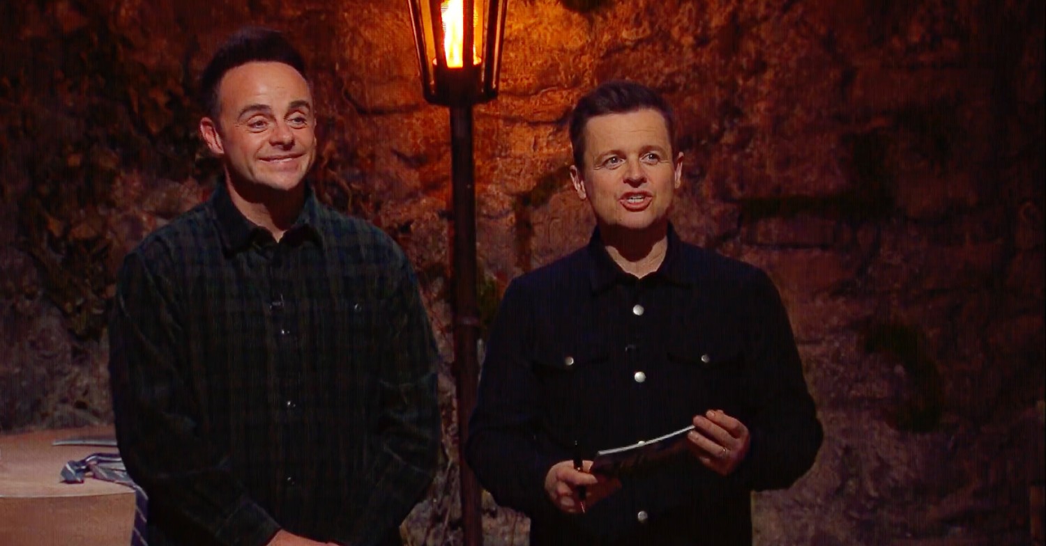 ant and dec on i'm a celebrity