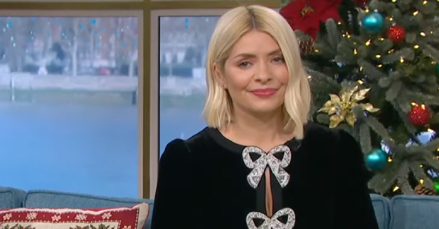 Holly Willoughby dress on ITV This Morning today