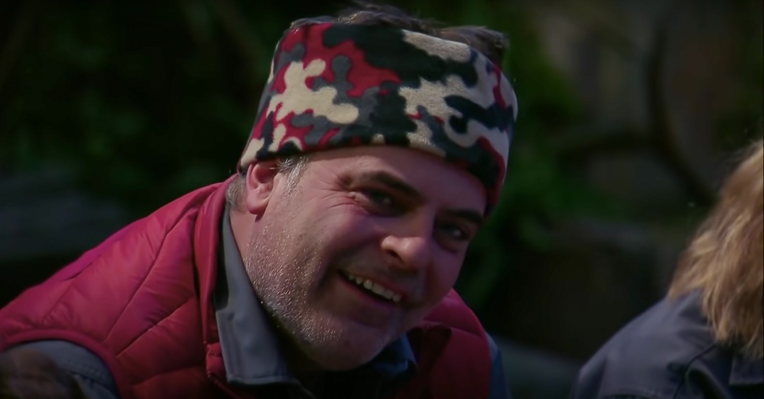 simon gregson on I'm a celebrity