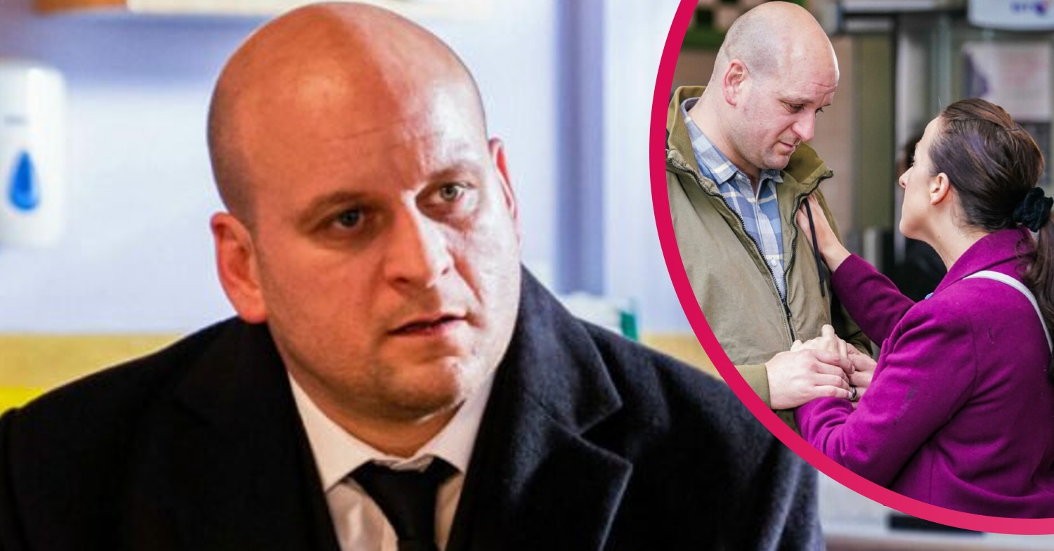 EastEnders Stuart is shocked to be diagnosed with male breast cancer and turns to Sonia
