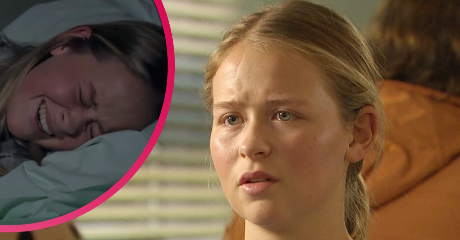 Emmerdale Liv cries in prison after Chas attacks her