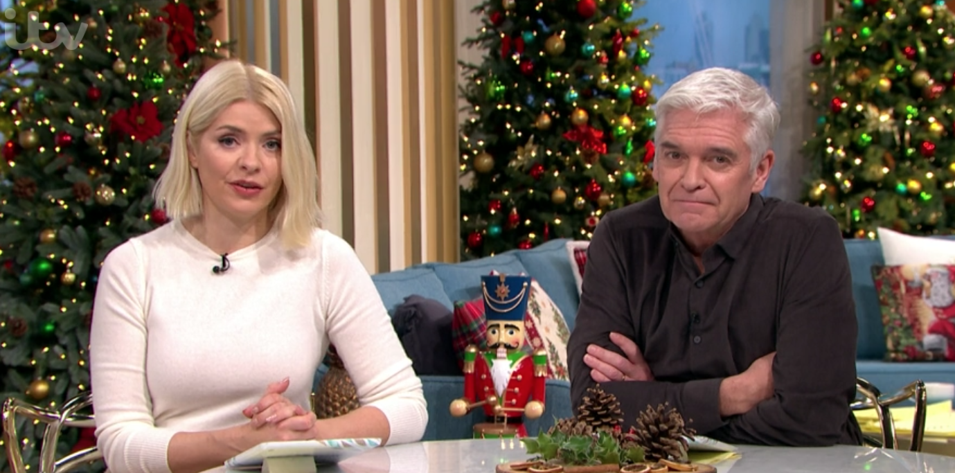 Holly Willoughby this morning