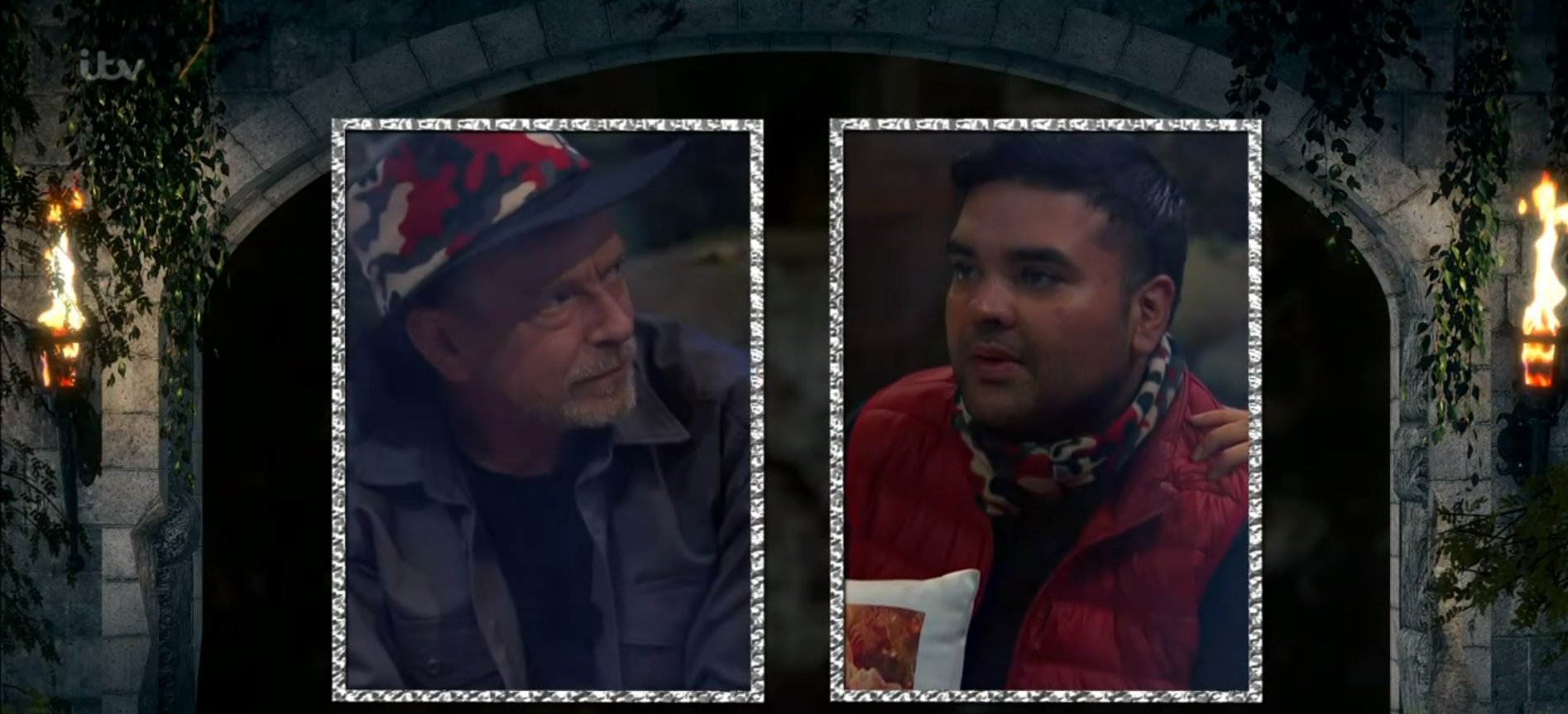 I'm A Celebrity Adam Woodyatt and Naughty Boy in the bottom two