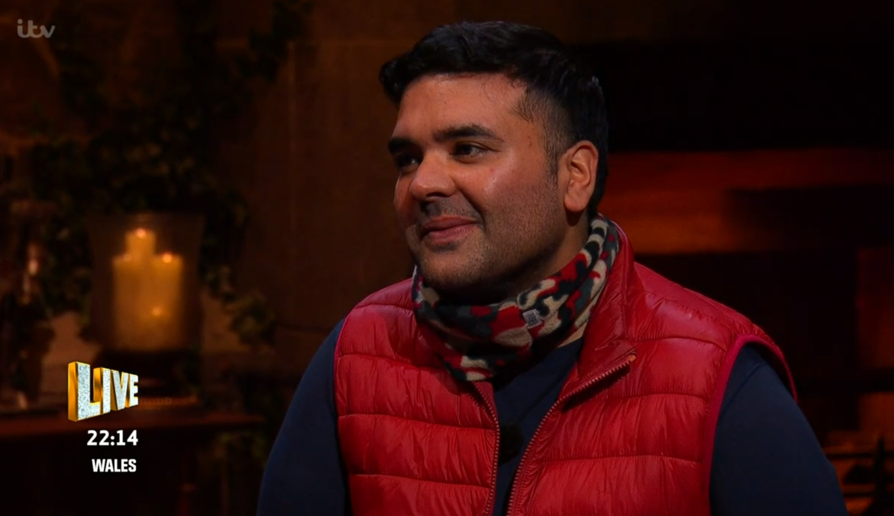 I'm A Celebrity Naughty Boy in his exit interview
