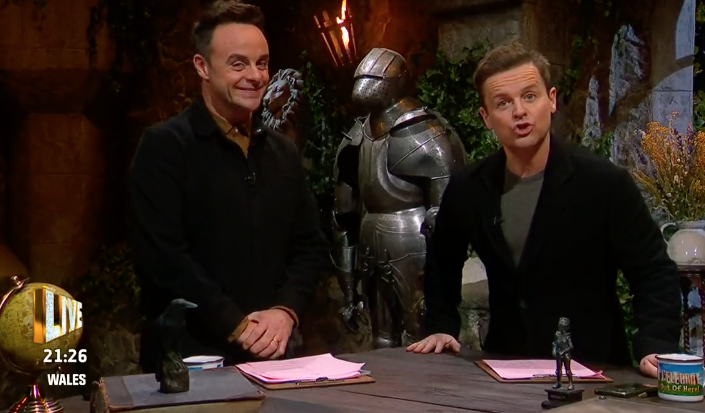 Ant and Dec took another shot at the Prime Minister on I'm A Celebrity last night... and viewers loved it