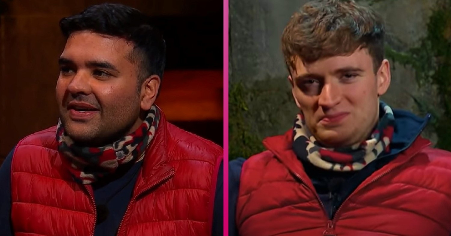 Naughty Boy and Matty Lee on I'm A Celebrity