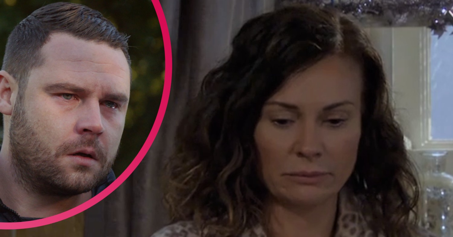 Emmerdale Aaron and Chas are both very sad