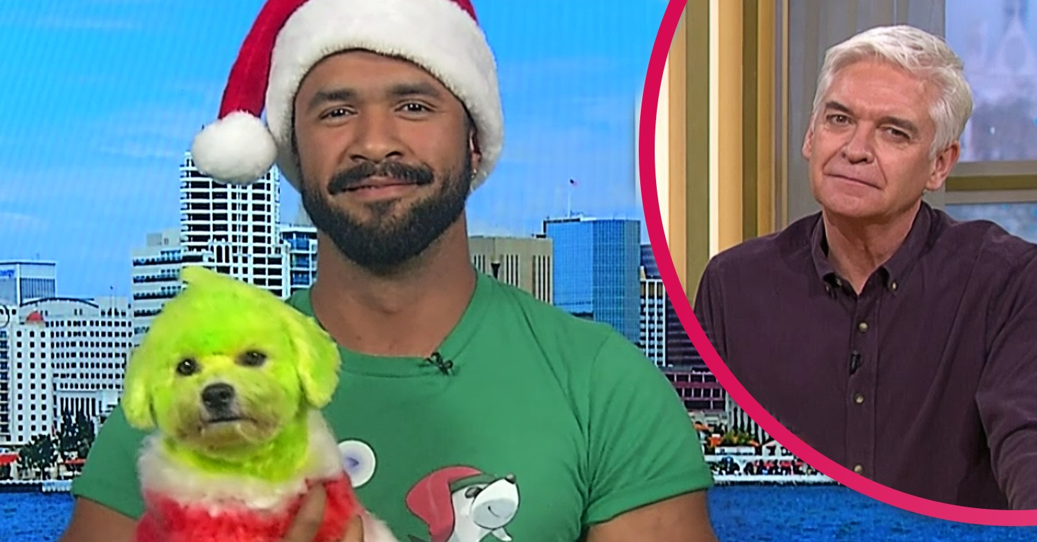 This Morning viewers branded dying dogs to look like The Grinch 'animal cruelty' today