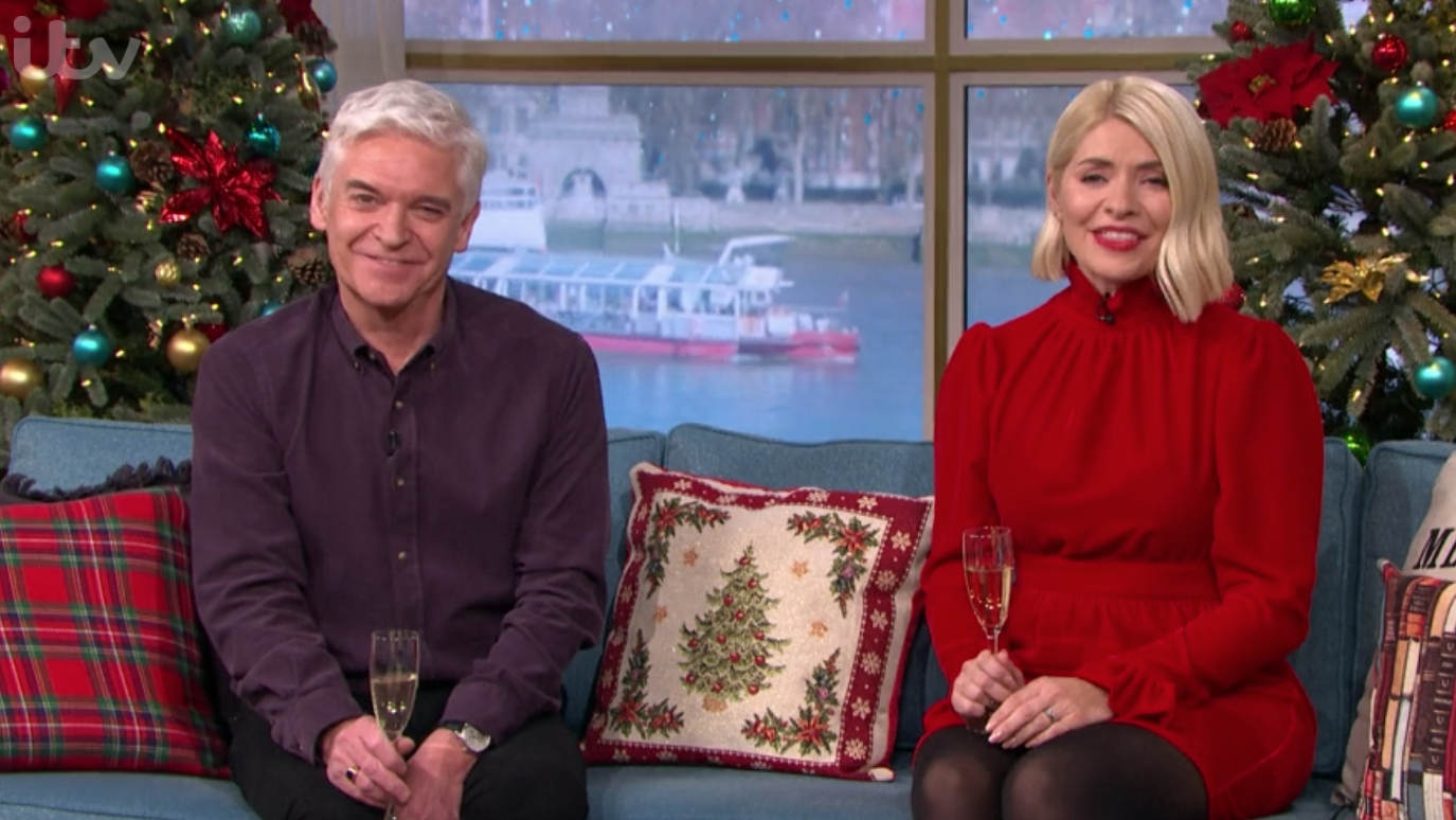 Phil and Holly announced who was going to be presenting on This Morning next week