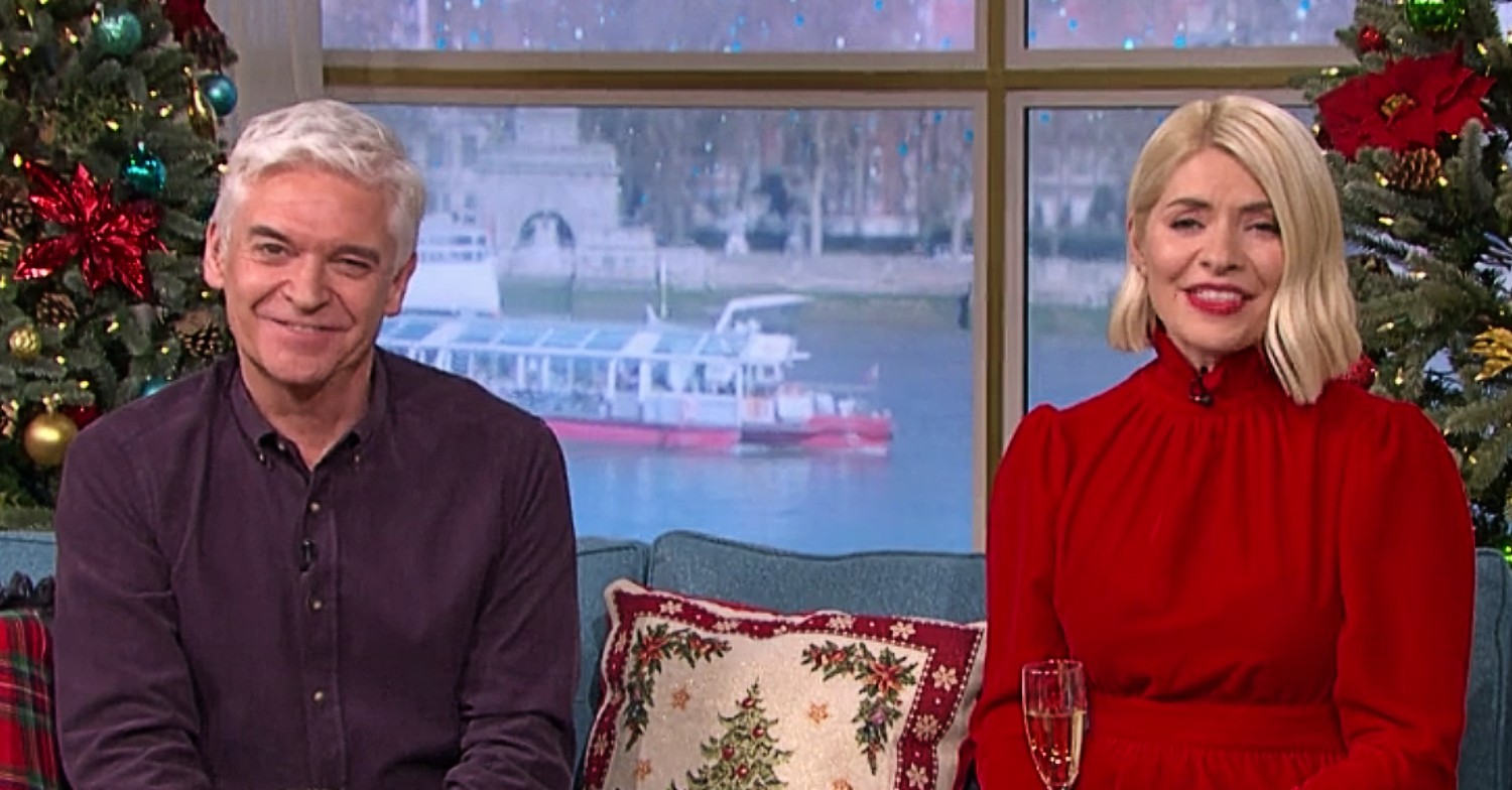 Phil and Holly announced who was going to be presenting on This Morning next week