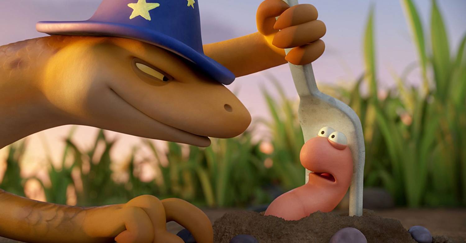 Wizard Lizard is our hero's foe