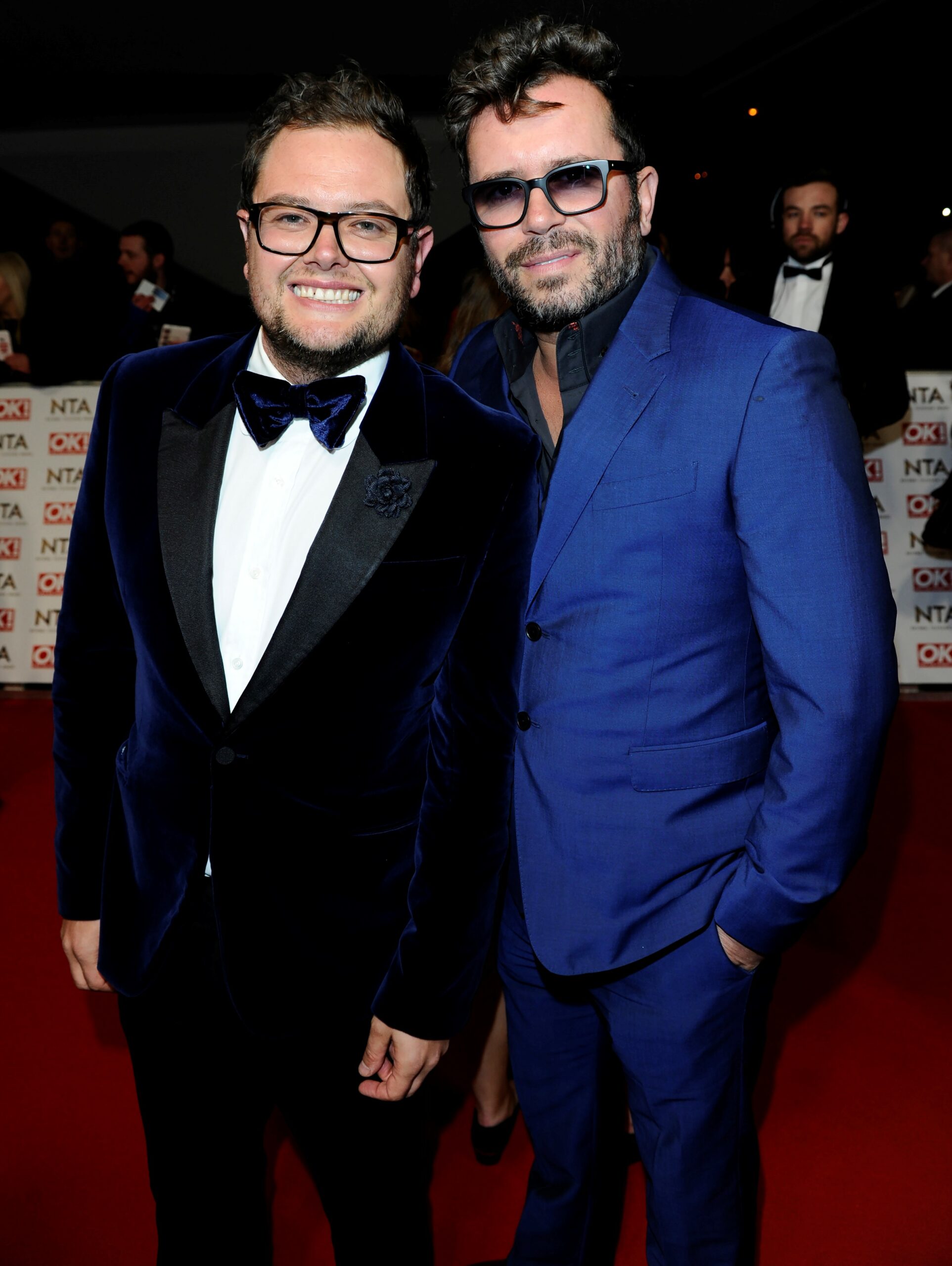 Alan Carr and husband Paul Drayton