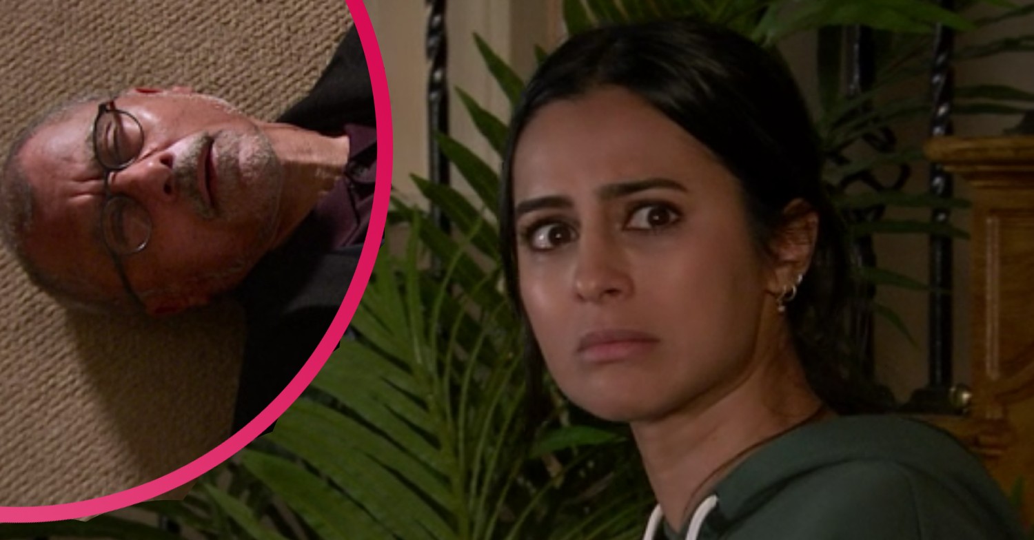 coronation street Hashim dies