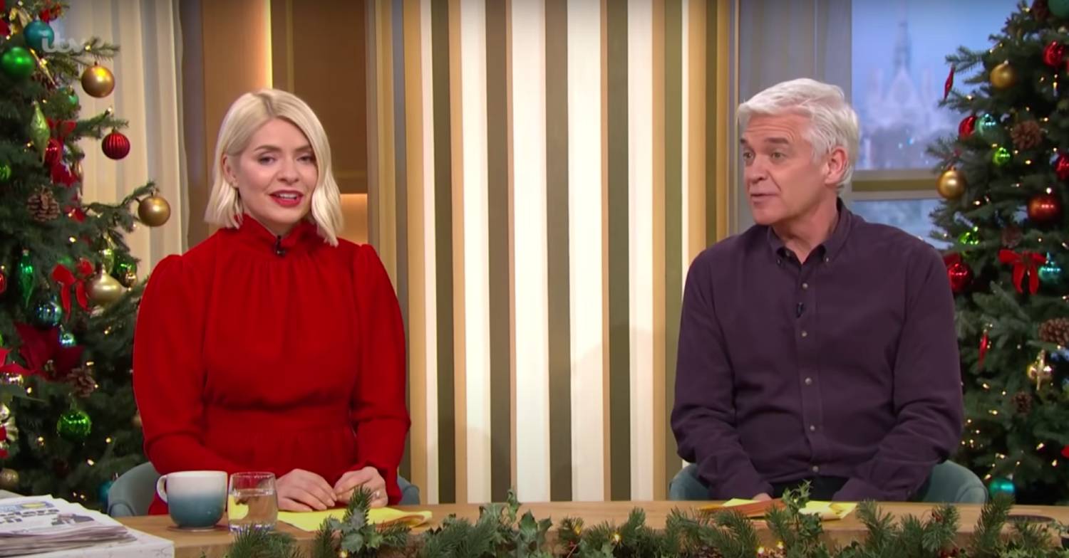 Eamonn Holmes had nothing to say about This Morning presenters Holly and Phil