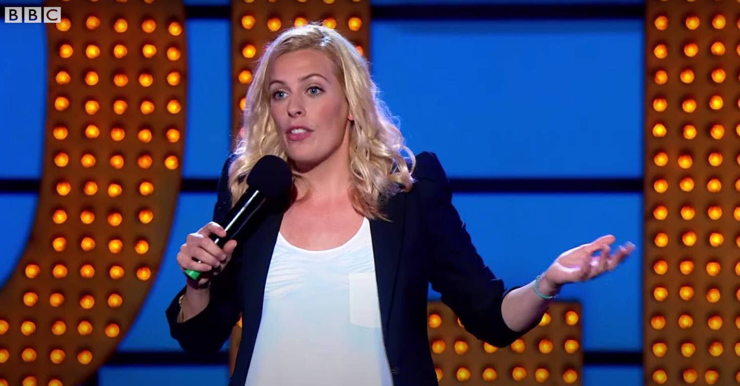 Sara Pascoe is due to have her baby in 2022