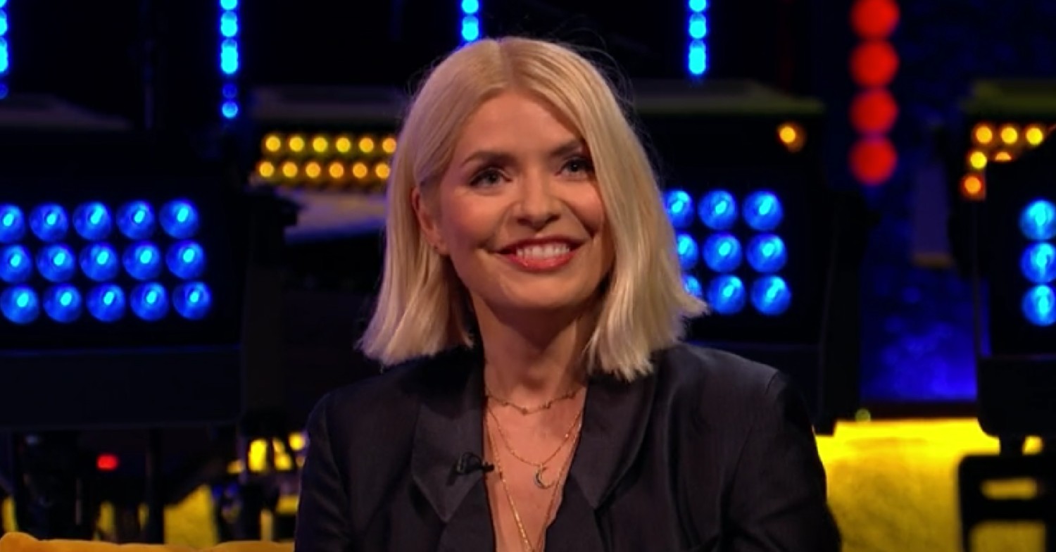 Holly Willoughby appears on the Jonathan Ross Show - but fans have the same complaint (Credit: ITV)