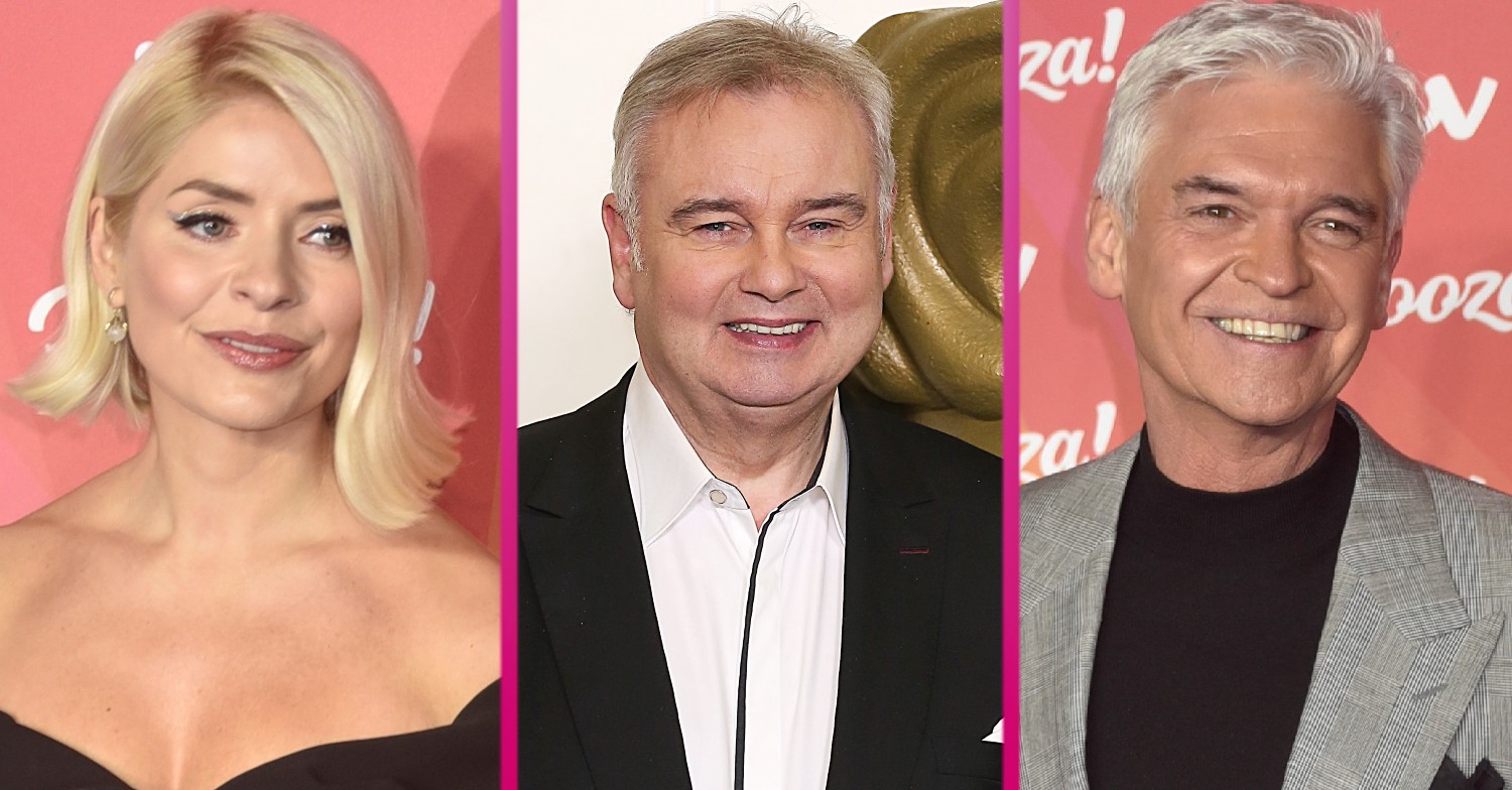 This Morning hosts Holly, Phil and Eamonn Holmes