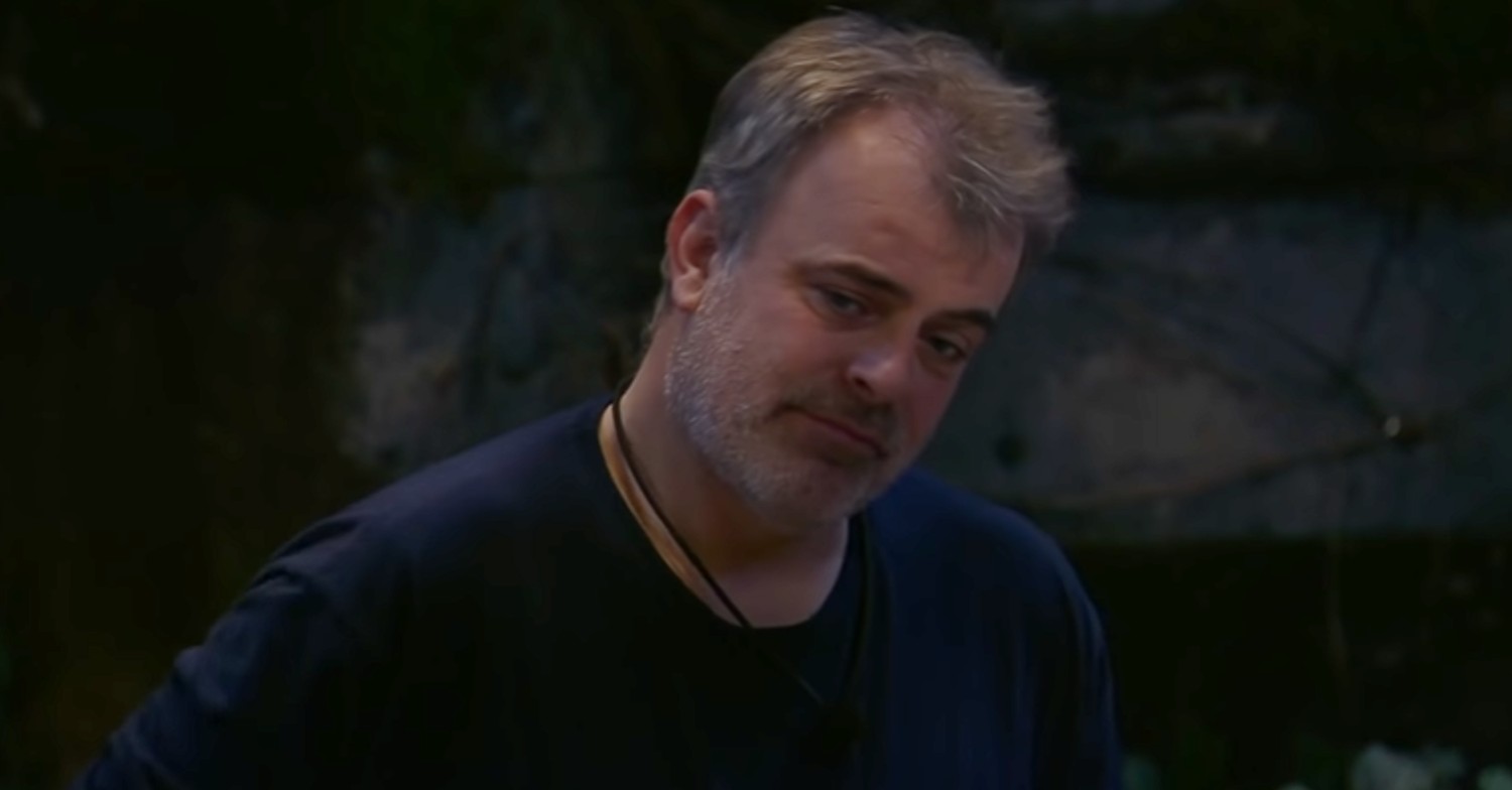 simon gregson on I'm a celebrity