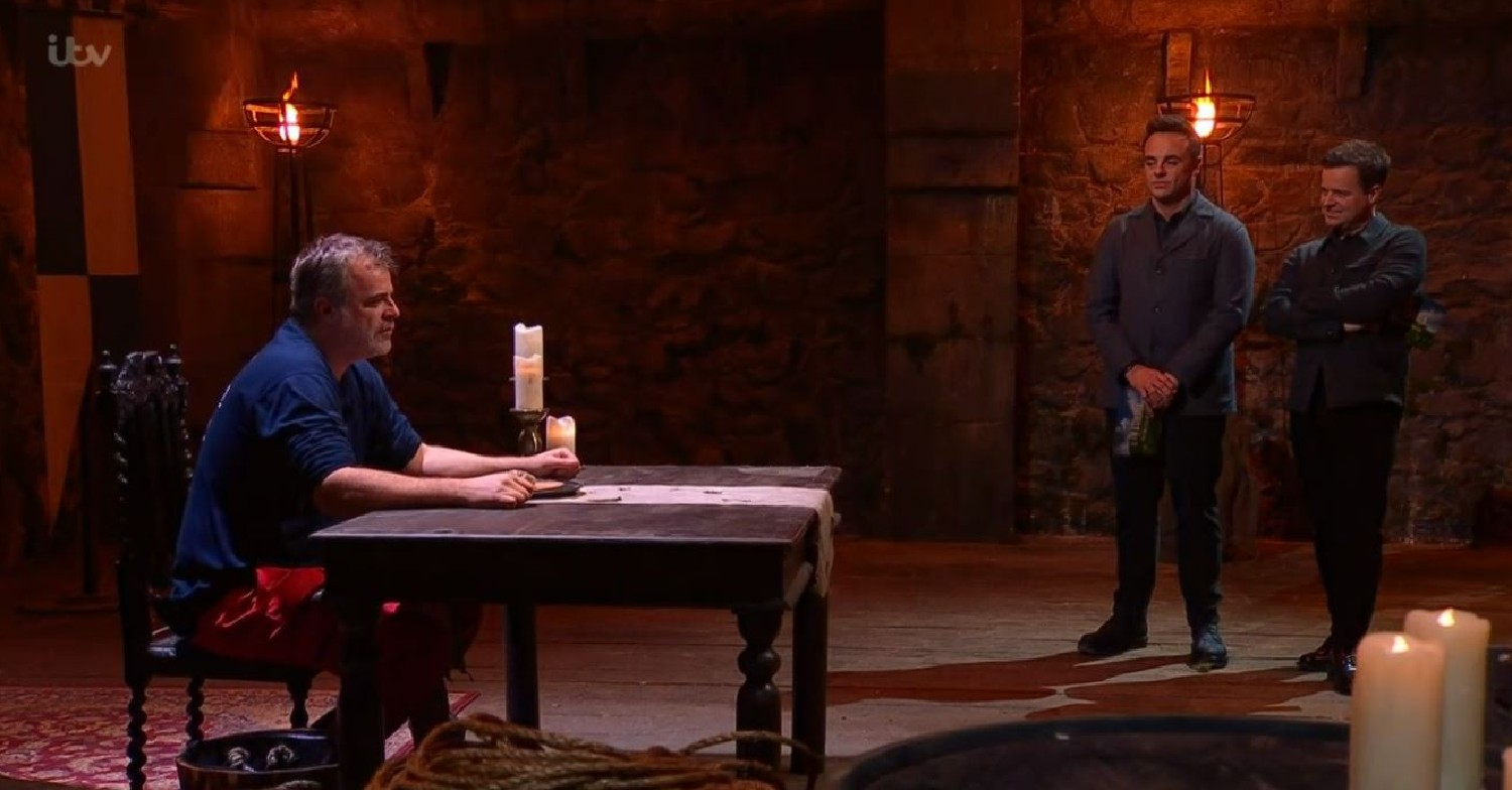 simon gregson on I'm a celebrity