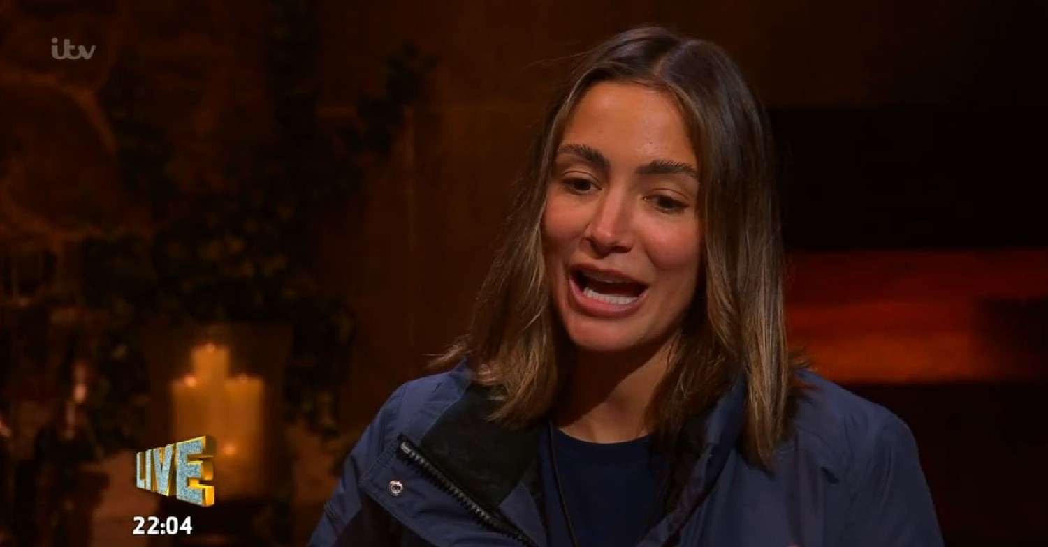 Frankie Bridge leaves I'm A Celebrity