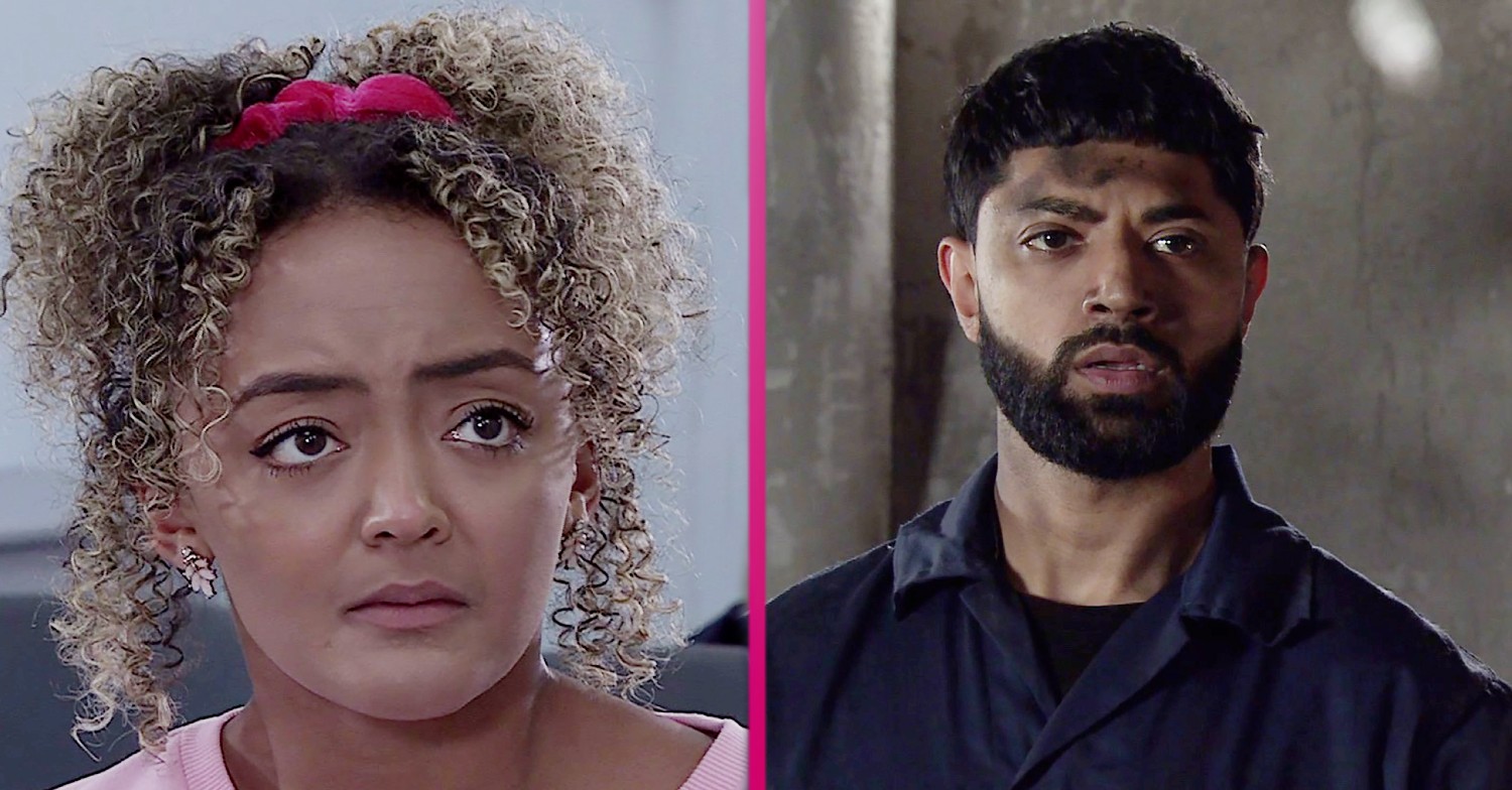 Emma and Zeedan Coronation Street