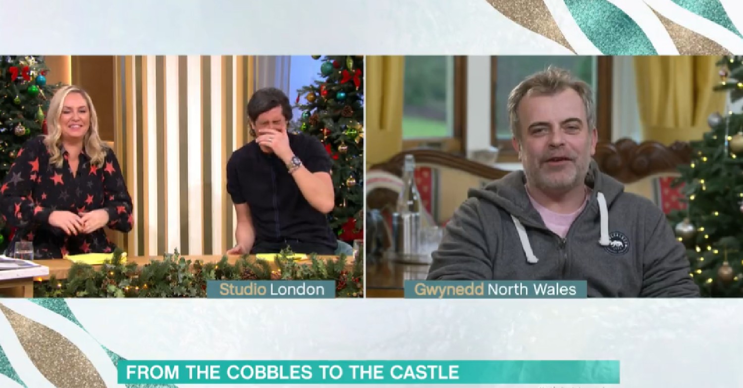 Simon Gregson on This Morning today