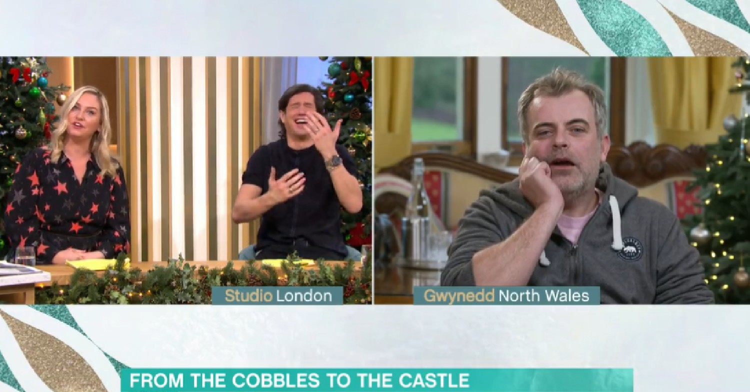 Simon Gregson on This Morning today