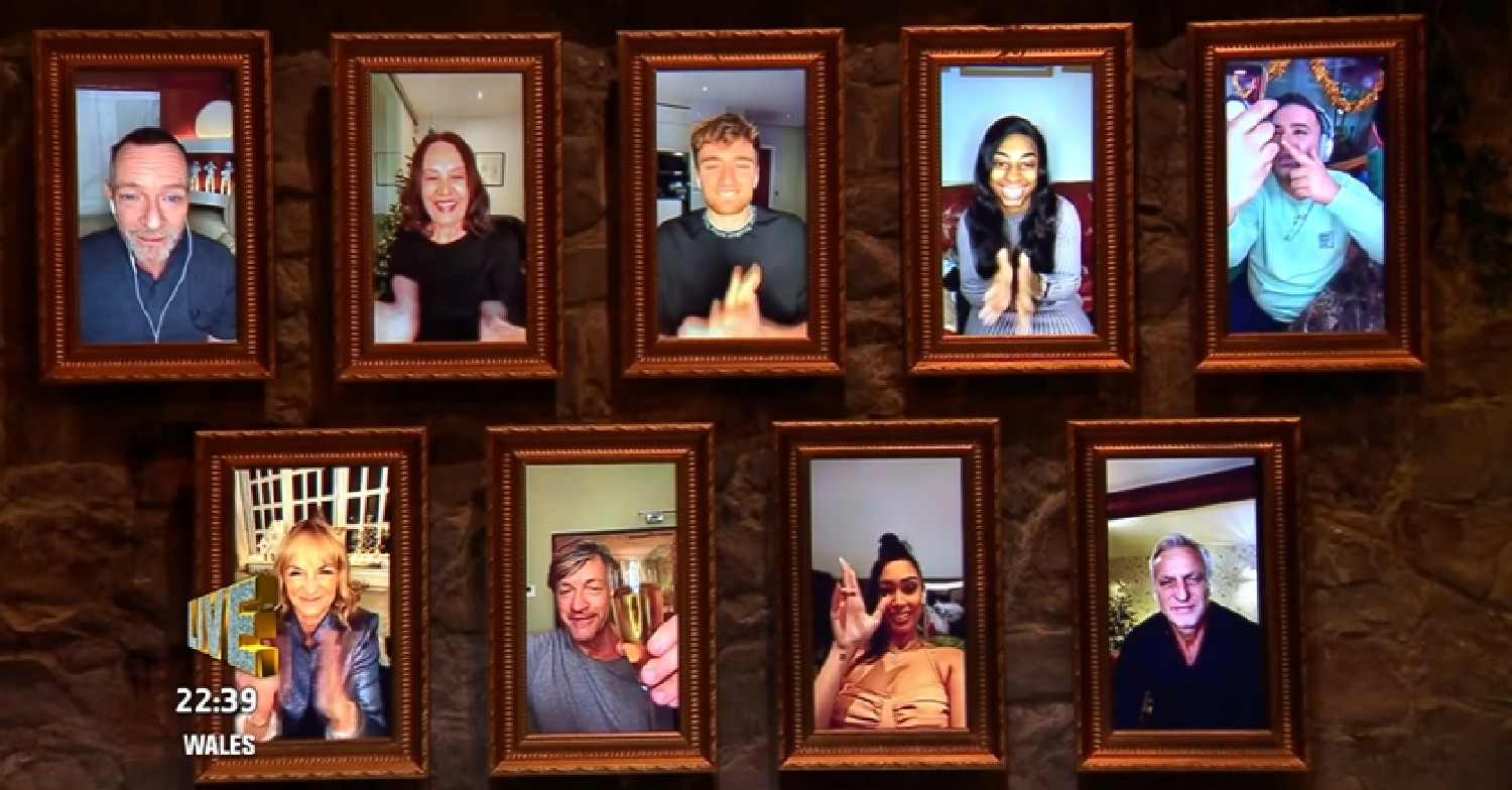 Richard Madeley among I'm A Celebrity campmates during final