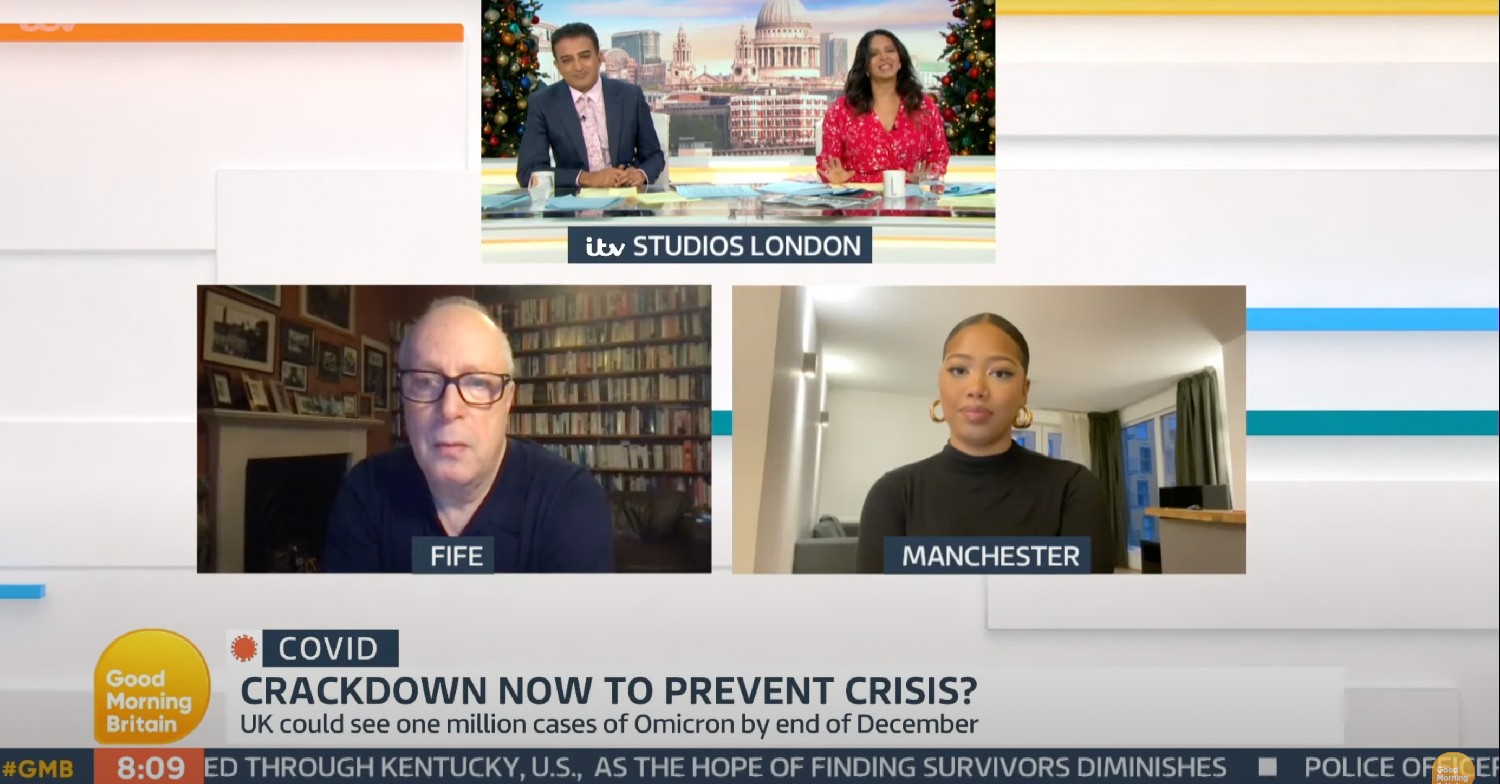 good morning britain, adil rey, ranvir singh, and guests 