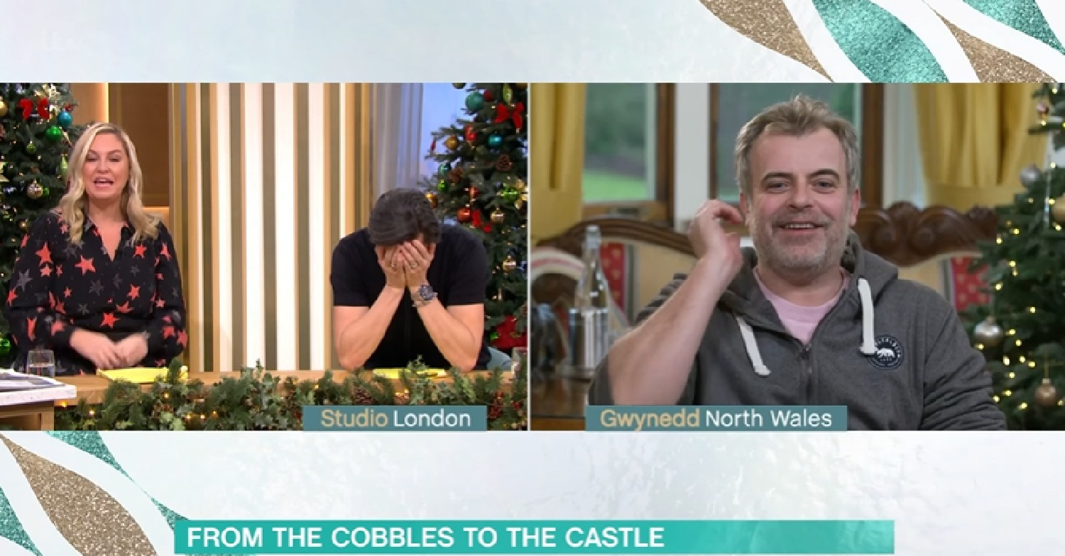 Simon Gregson speaks to Josie Gibson and Vernon Kay on This Morning