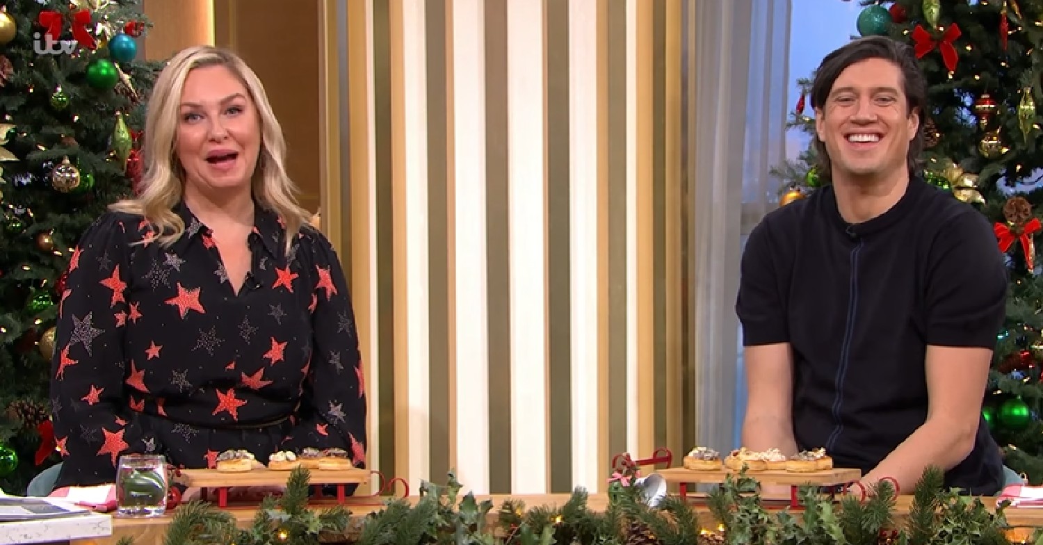 This Morning presenters Josie Gibson and Vernon Kay on the show
