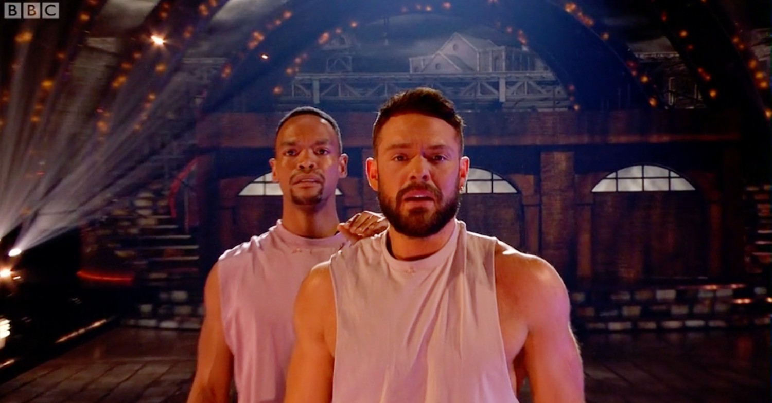 johannes and john whaite on strictly