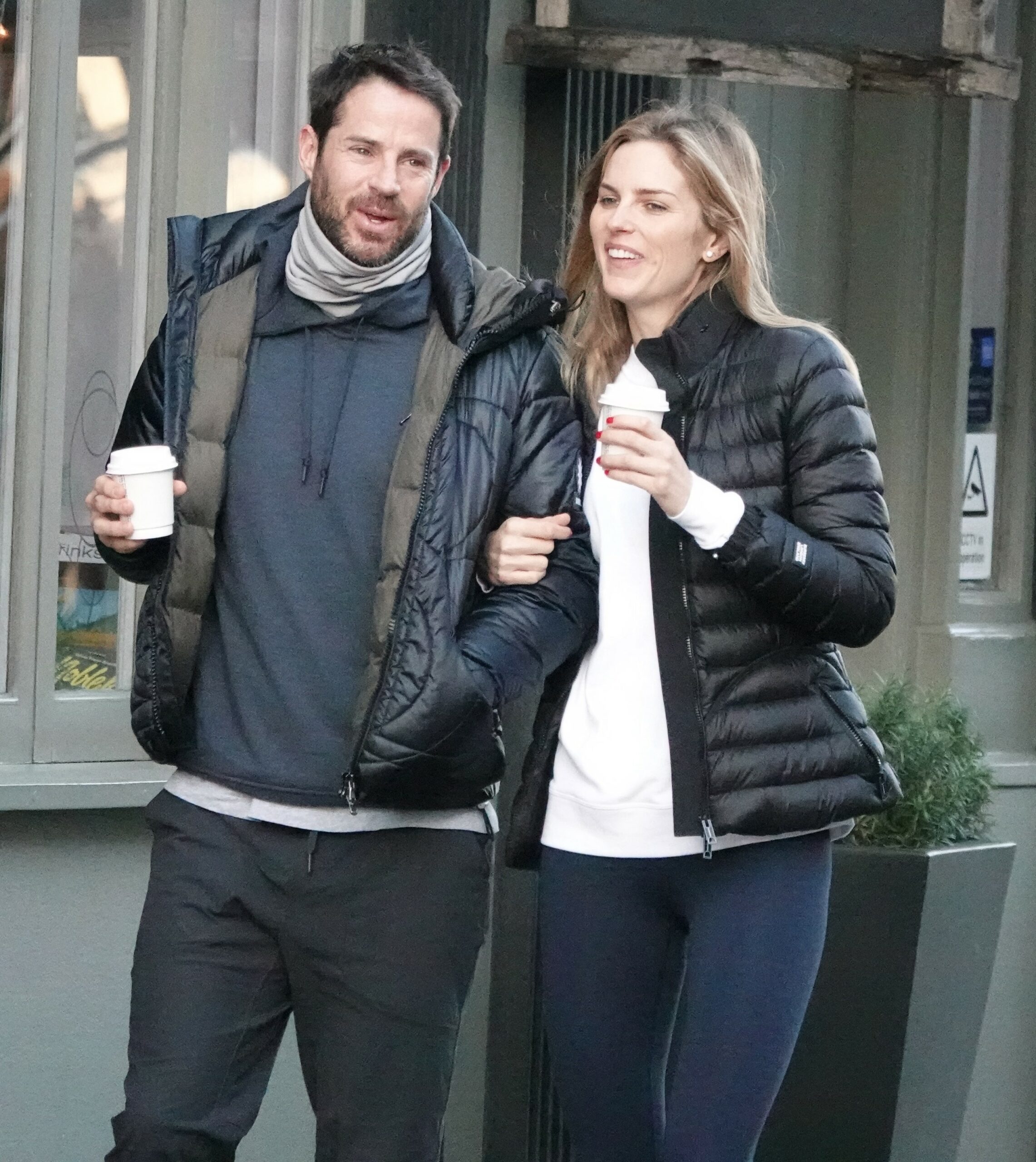 Jamie Redknapp and wife Frida