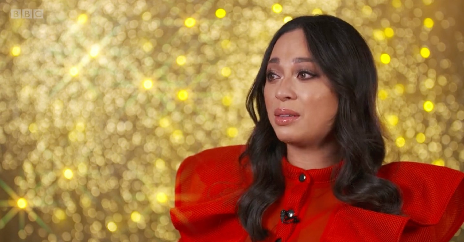 katya jones crying on strictly it takes two