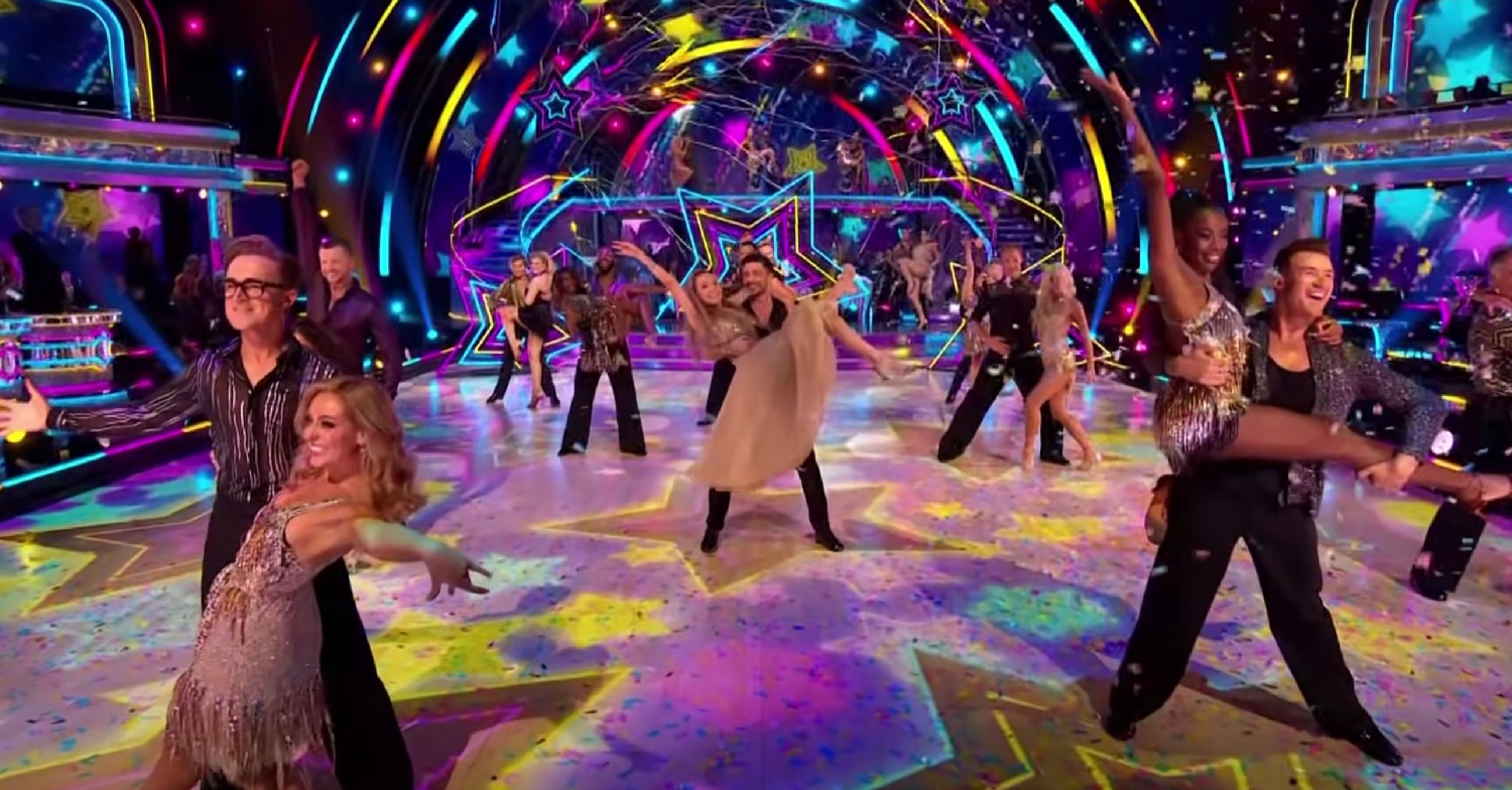 strictly come dancing final group routine is one of the highlights