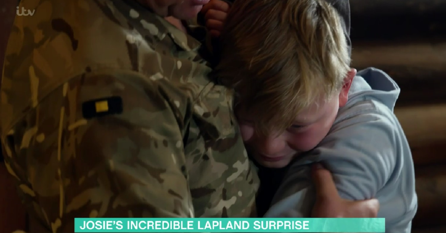 This Morning: Josie Gibson reunites families 