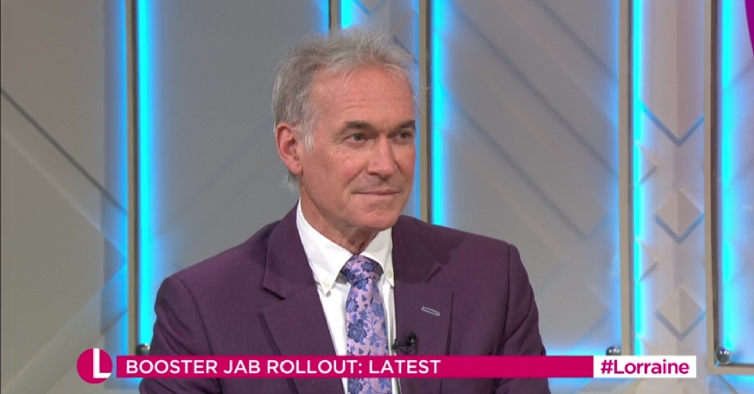 dr hilary jones on lorraine