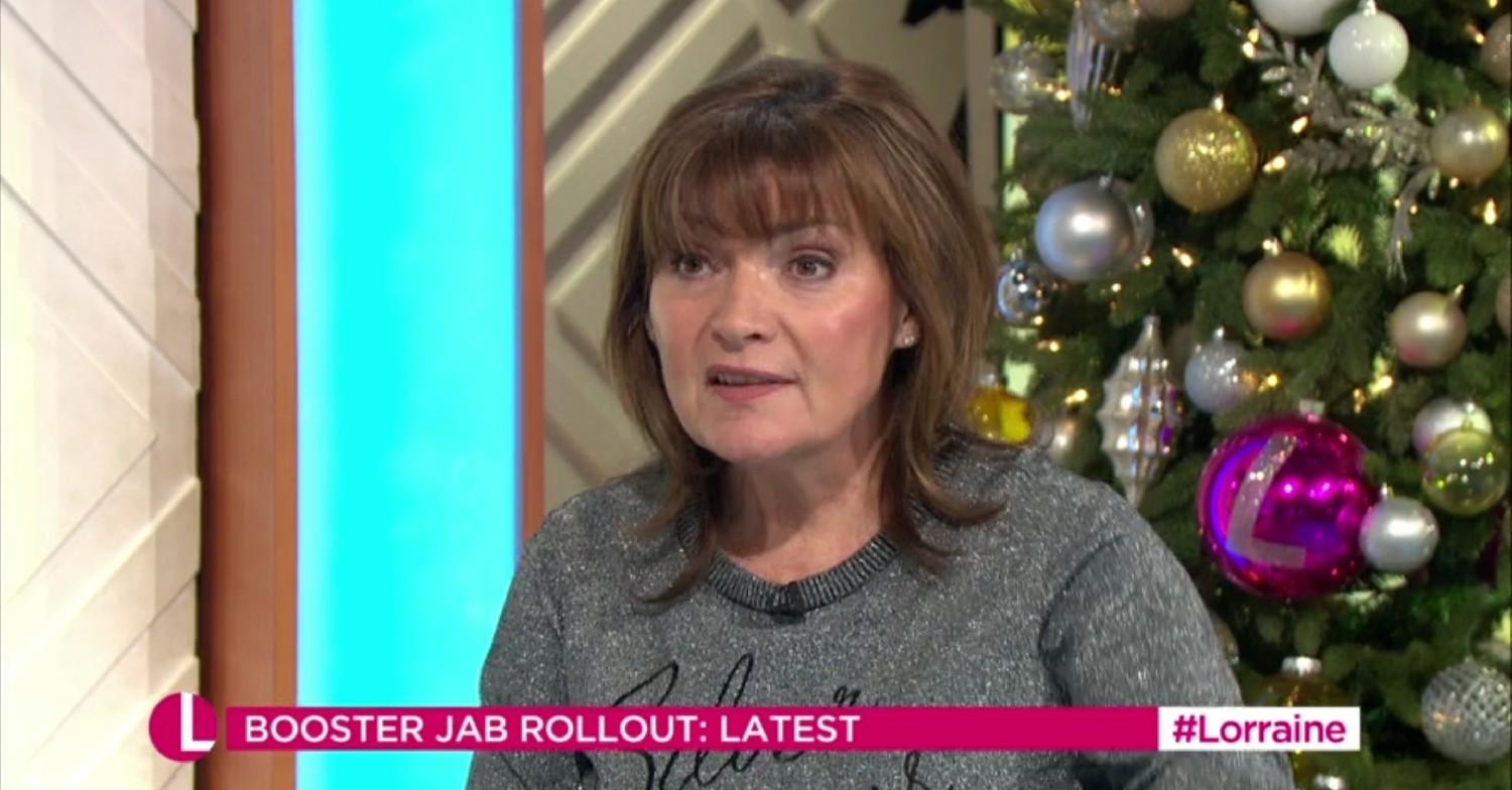 lorraine kelly interviewing dr hilary jones