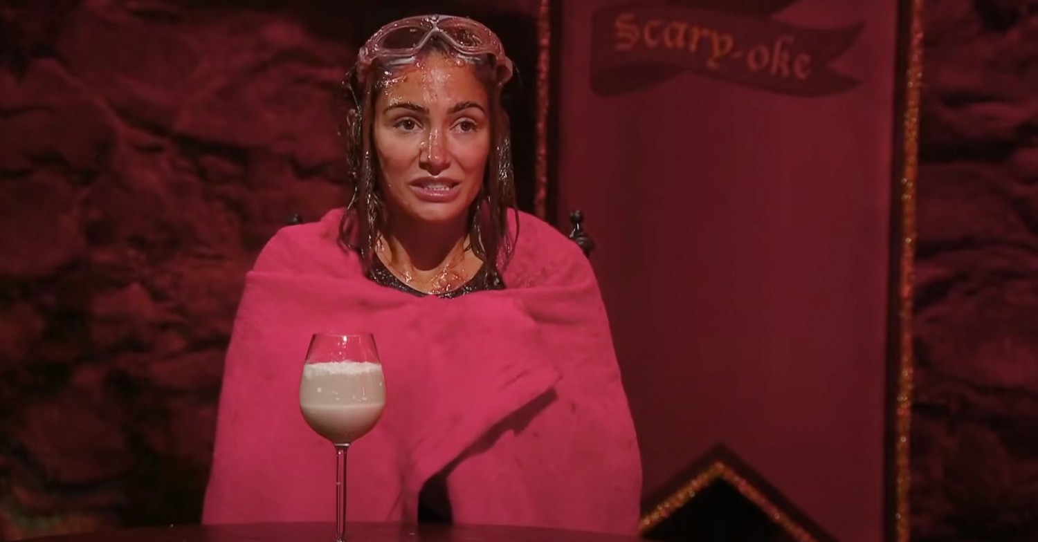 rankie bridge covered in slime on im a celebrity