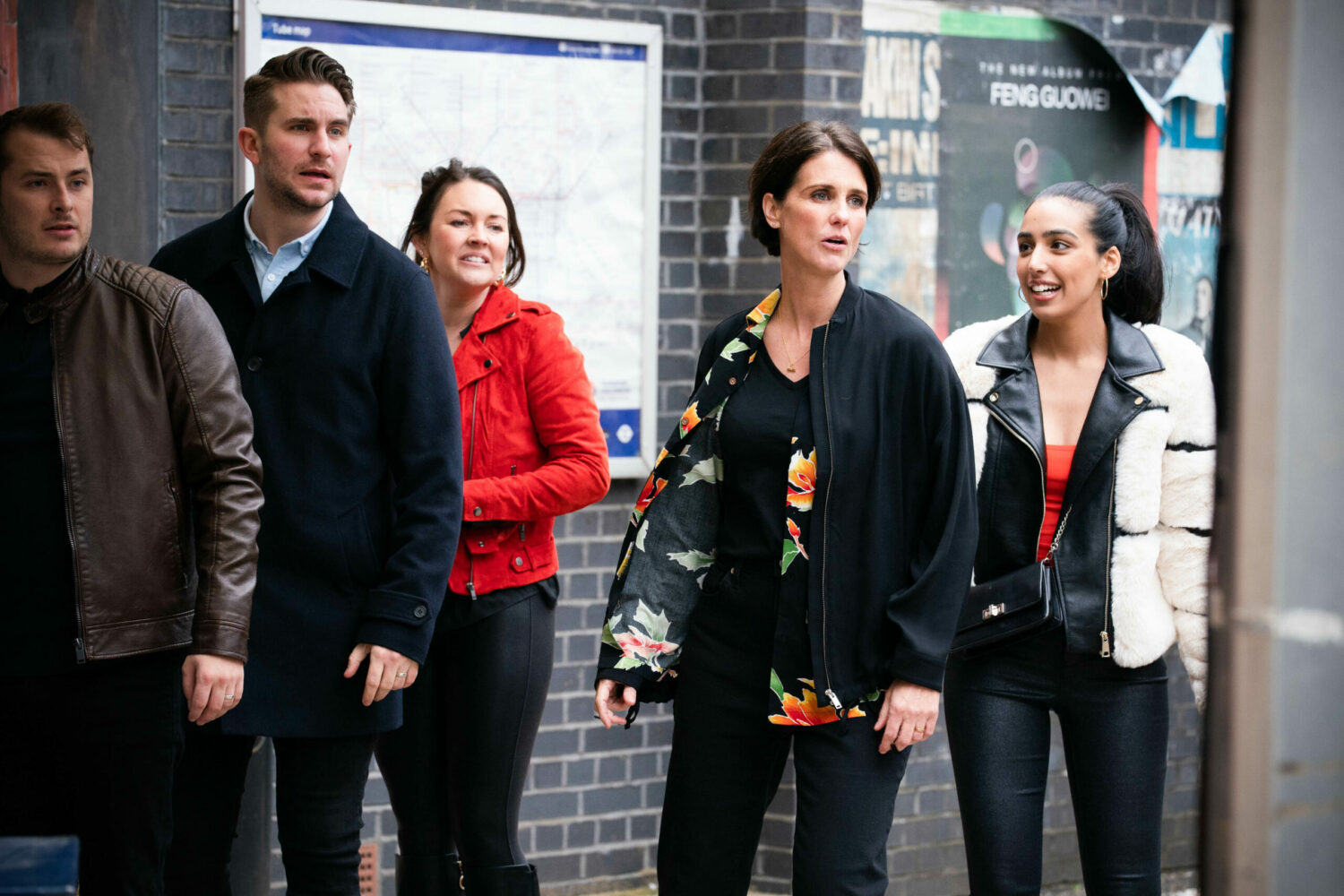 EastEnders Tue 4 Jan Stacey Eve Ash Callum and Ben go out for a night on the town