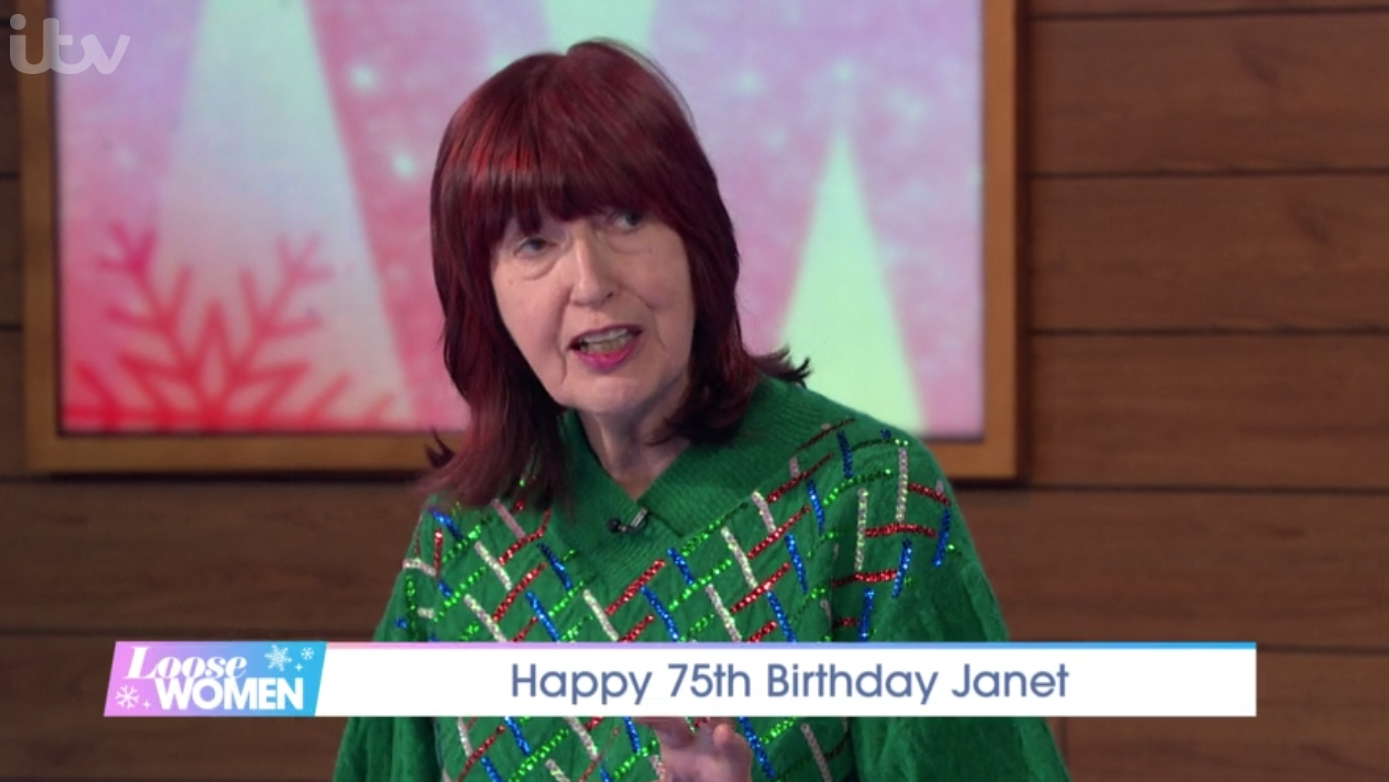 Loose Women celebrated Janet Street-Porter's 75th birthday and viewers couldn't believe how good she looks