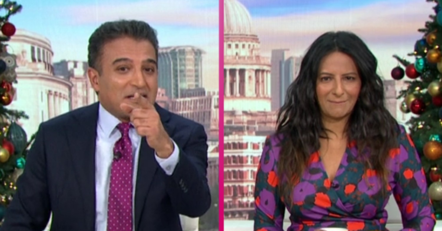Adil Ray on Good Morning Britain