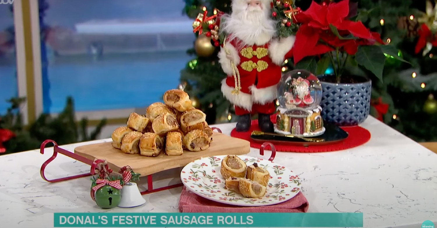 sausage rolls that rochelle ate on this morning