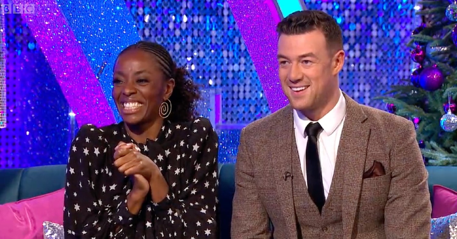 aj odudu and kai on strictly it takes two