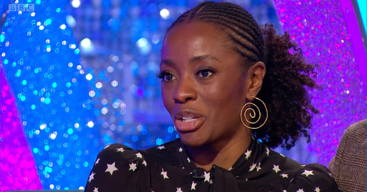 AJ Odudu emotional on strictly it takes two