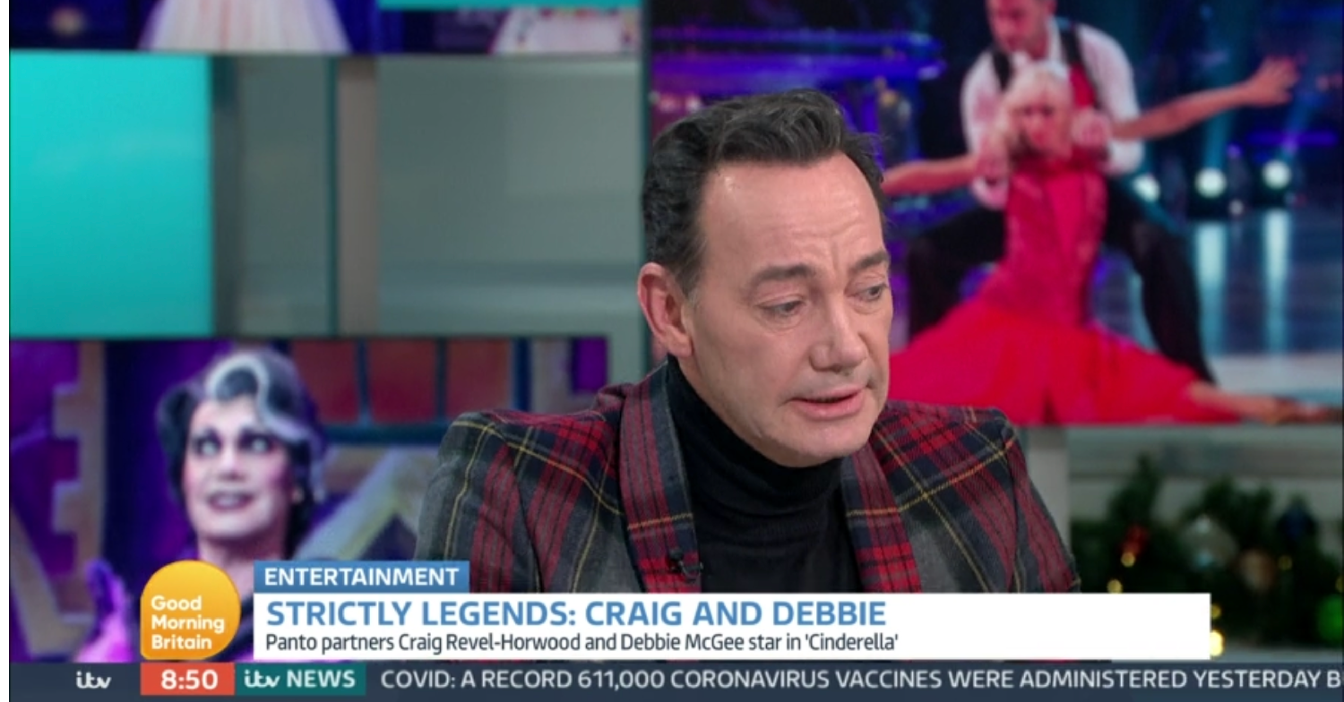 Craig Revel Horwood issues update on AJ Odudu and her injury on GMB
