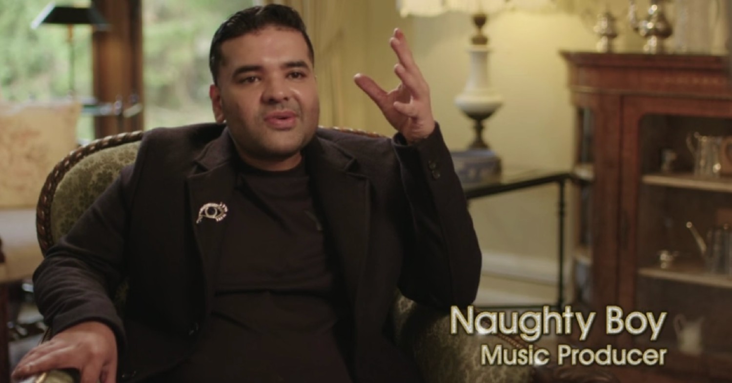 naughty boy on i'm a celebrity legends of the castle